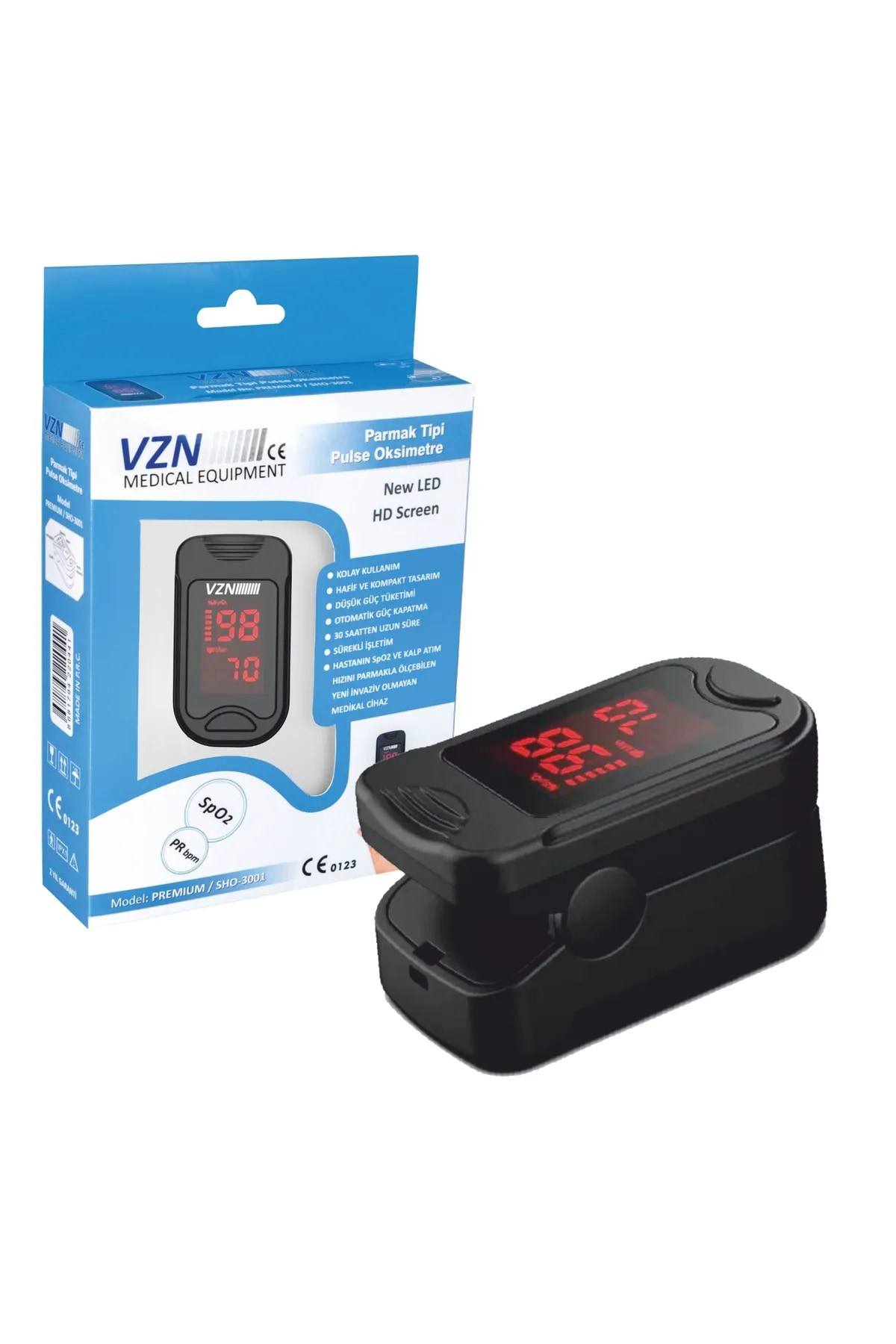VZN Parmak Tipi Pulse Oksimetre